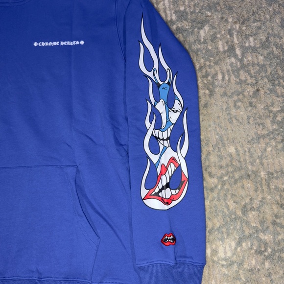 Chrome Hearts Blue Space Hoodie - Picture 5 of 12